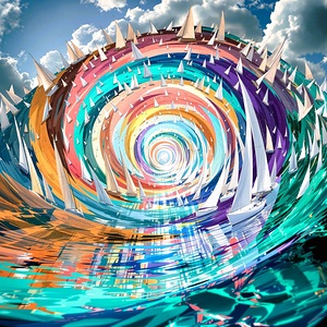 Sailing Vortex Signed