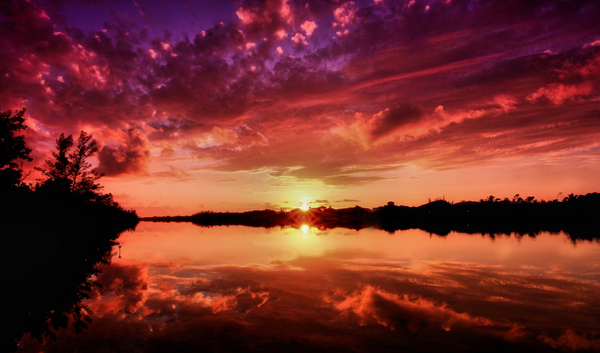 Sky Burns Print