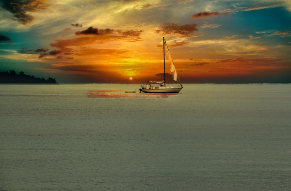 Sailing in Paradise by MLKerr