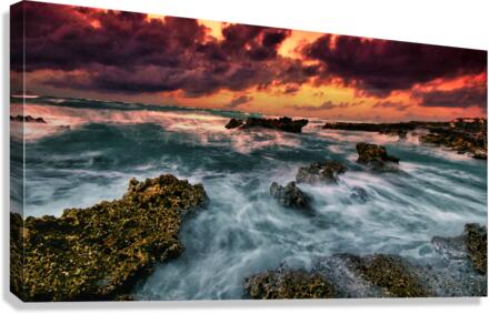 Rough Seas Canvas Print