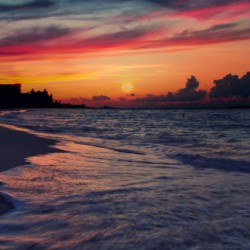 Atlantis Beach Sunset 
