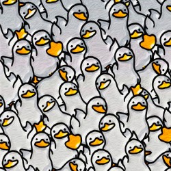 Pattern Flock Of Ducks