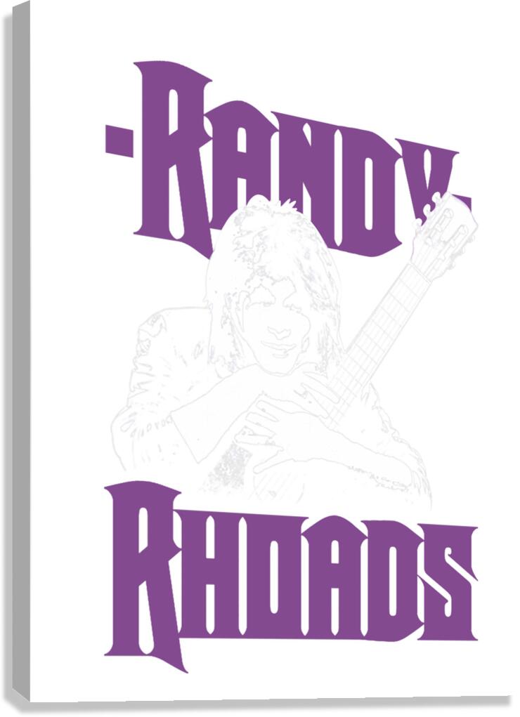 Randy Rhoads 19 Canvas Print