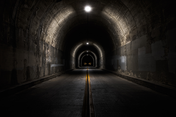Tunnel Vision - Abstract Art For Sale  Print