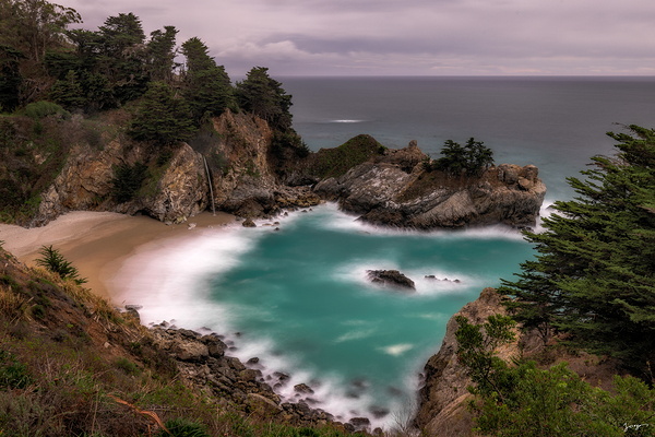 Ocean Lagoon- Pacific ocean wall decor Print