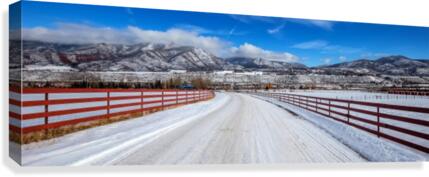 White shroud  Canvas Print