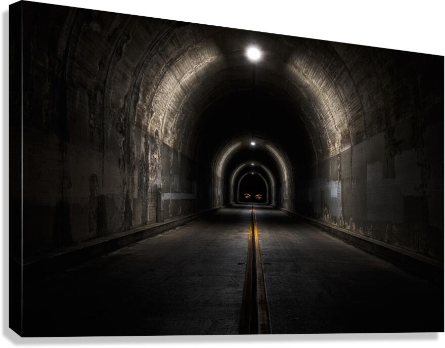 Tunnel Vision - Abstract Art For Sale  Canvas Print
