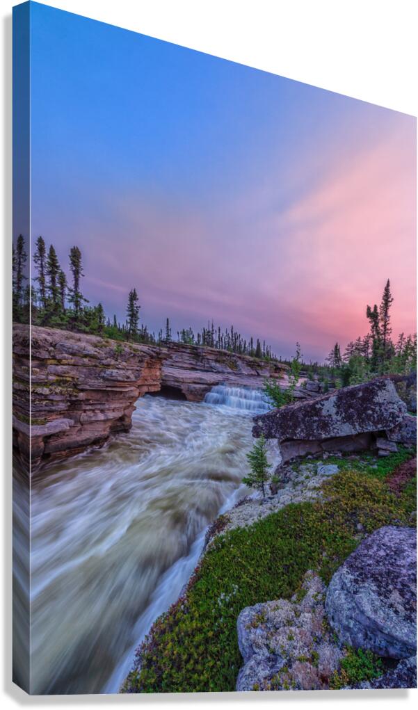 Manitou Falls 1 Canvas Print