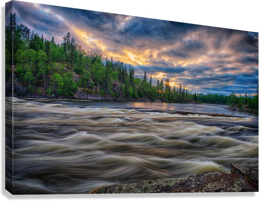 Stanley Rapids Canvas Print