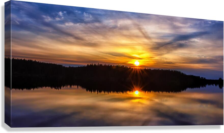 Calm Evening Canvas Print