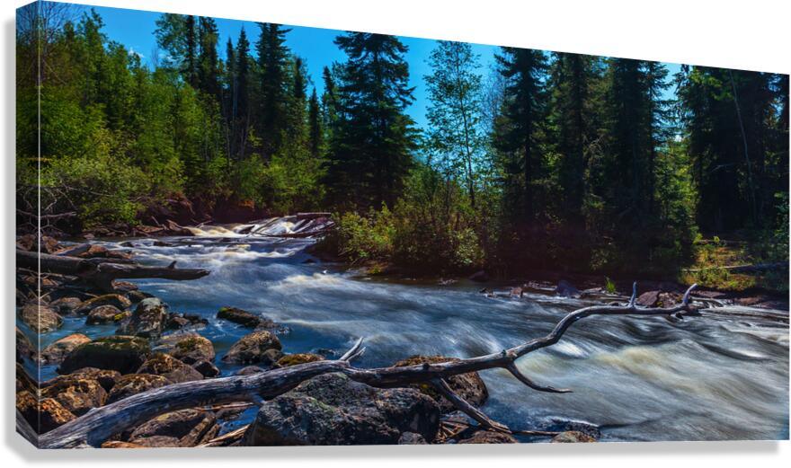 Morris Rapids Canvas Print