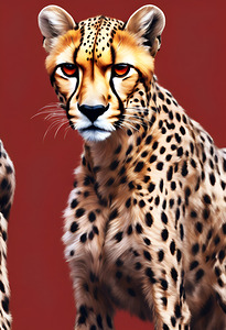 0 Cheetah pattern red esrgan v1 x2plus