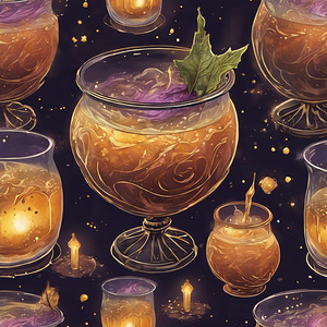 169485 A mesmerizingly bubbling coktail evoking t