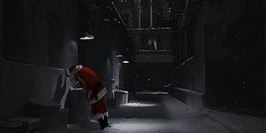 Sad Santa