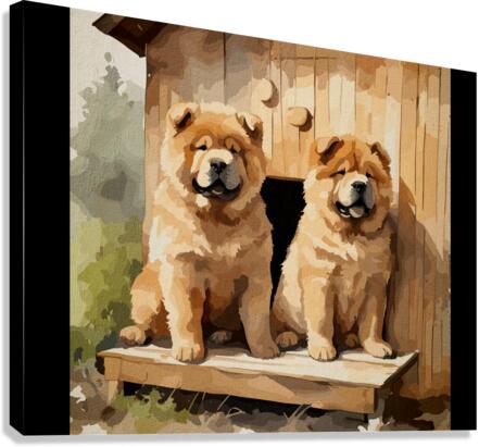 Double Trouble Canvas Print