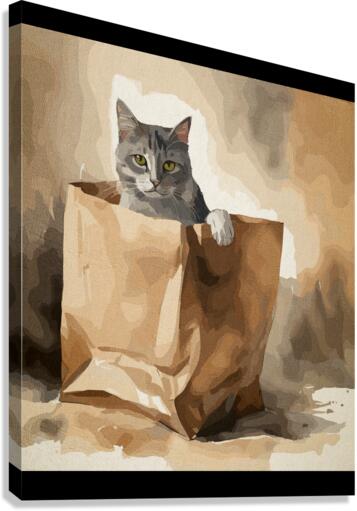 Shopping Time Canvas Print
