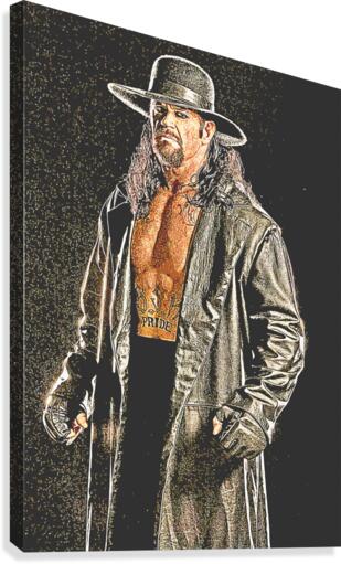 the undertaker Canvas Print