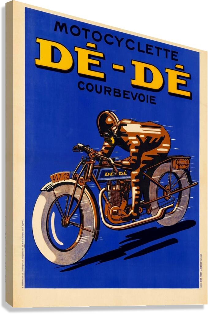 DE DE Canvas Print