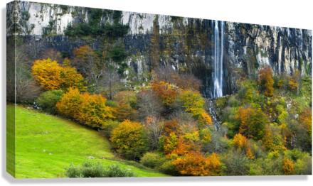 Ason waterfall Canvas Print