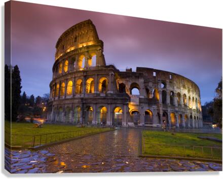 Roman Coliseum Canvas Print