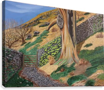 Path to Rydal Mount Canvas Print