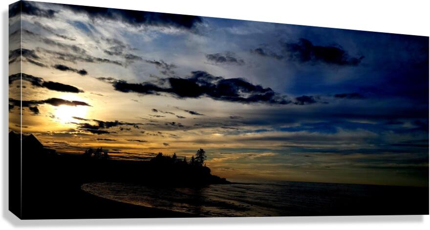 Coastal Evening Canvas Print