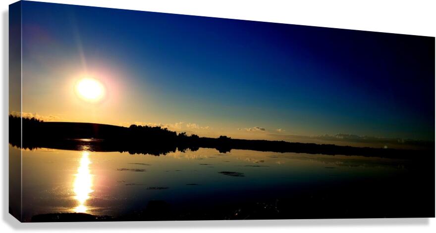 Sunset Reflections Canvas Print