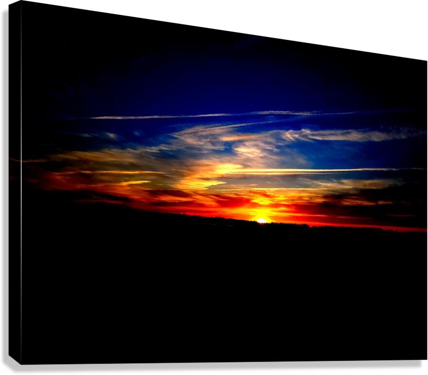 Gradient Skies Canvas Print