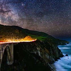 Bixby Bridge Milky Way