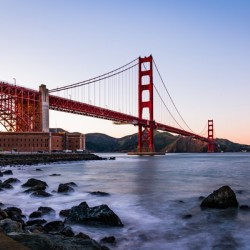 Golden Gate Bridge Sunset
