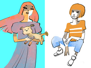 1  two with dog