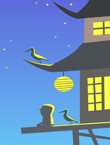 listen to the crickets