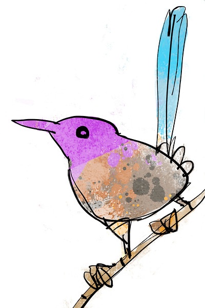 Bird  1 by kevin george Roper