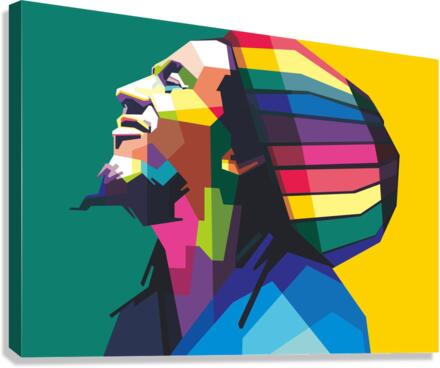 REGGAEMAN Canvas Print