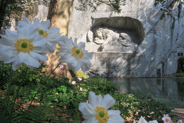 The Lion Monument of Lucerne Switzerland Print