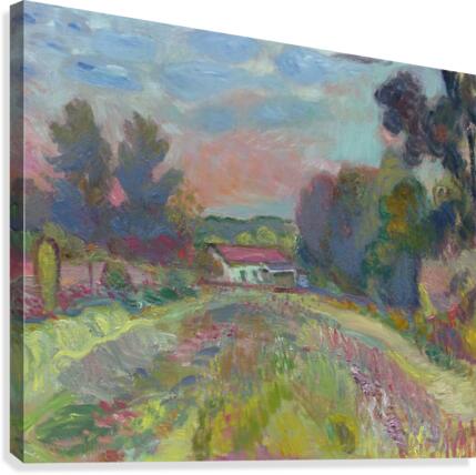Upper Field - Light  Canvas Print