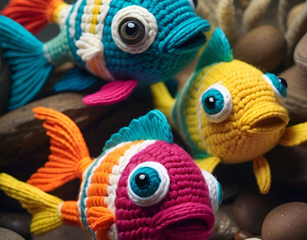 Poisson Amigurumi au crochet  by DigitalStore212