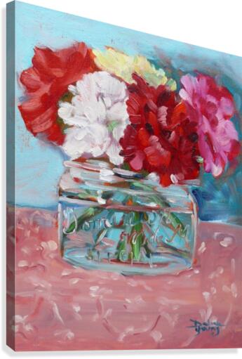 Carnations Canvas Print