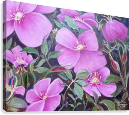 Wild Roses Canvas Print