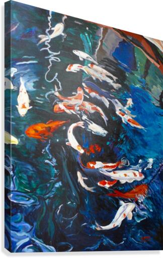 Koi Canvas Print