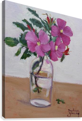 Wild Roses  Canvas Print