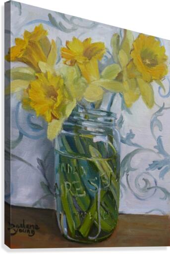 Daffodils Canvas Print