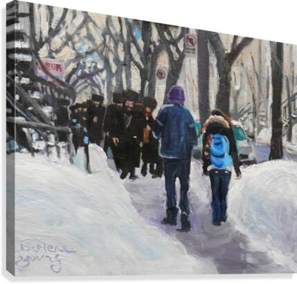 Shabbat Canvas Print