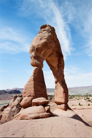 Delicate Arch Utah - on Film