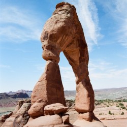 Delicate Arch Utah - on Film
