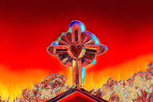 Chimayo Heart Cross