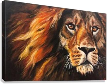 Random gasp Canvas Print