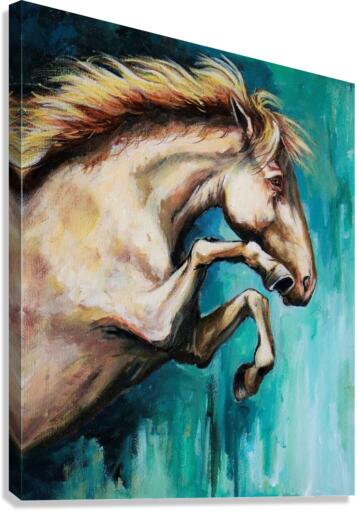 rip off the edge Canvas Print