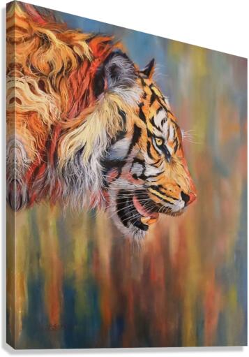 Raging roar Canvas Print