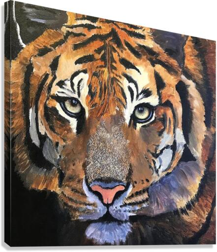 blust and rust Canvas Print